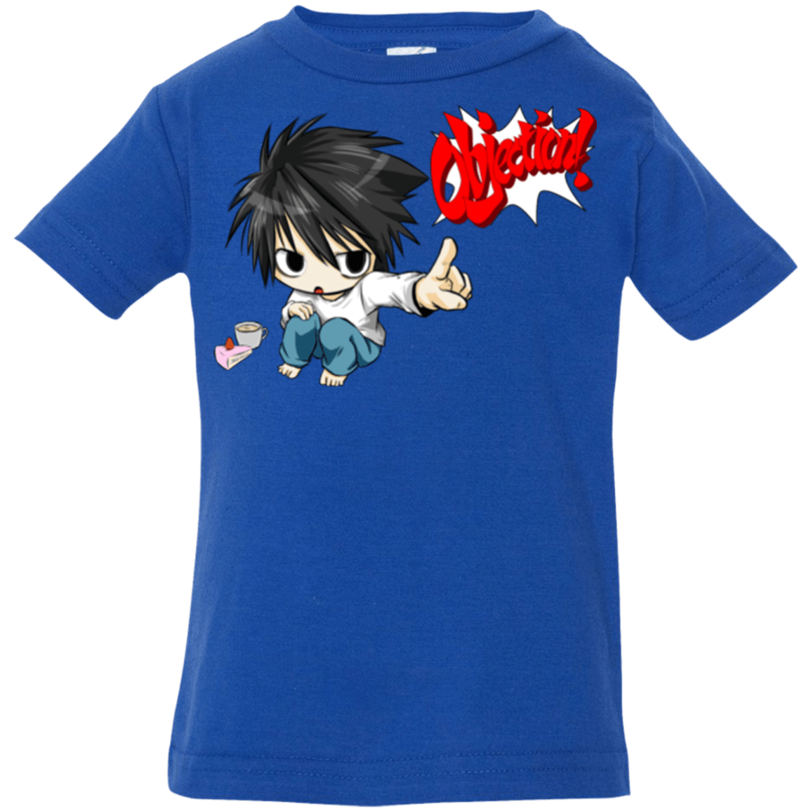 T-Shirts Royal / 6 Months L Objection! Infant Premium T-Shirt
