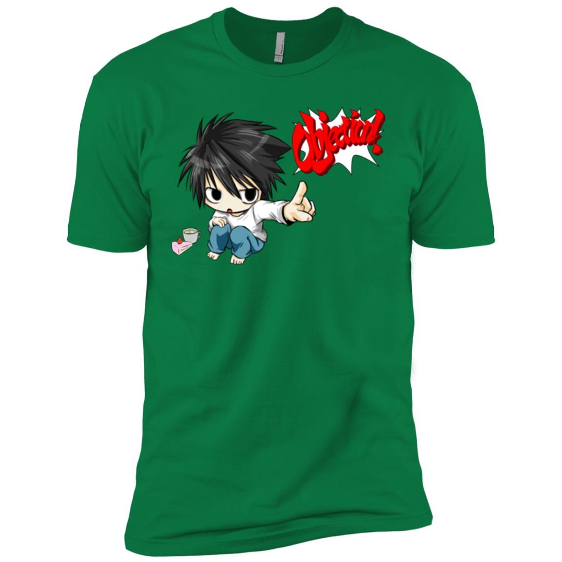 T-Shirts Kelly Green / X-Small L Objection! Men's Premium T-Shirt