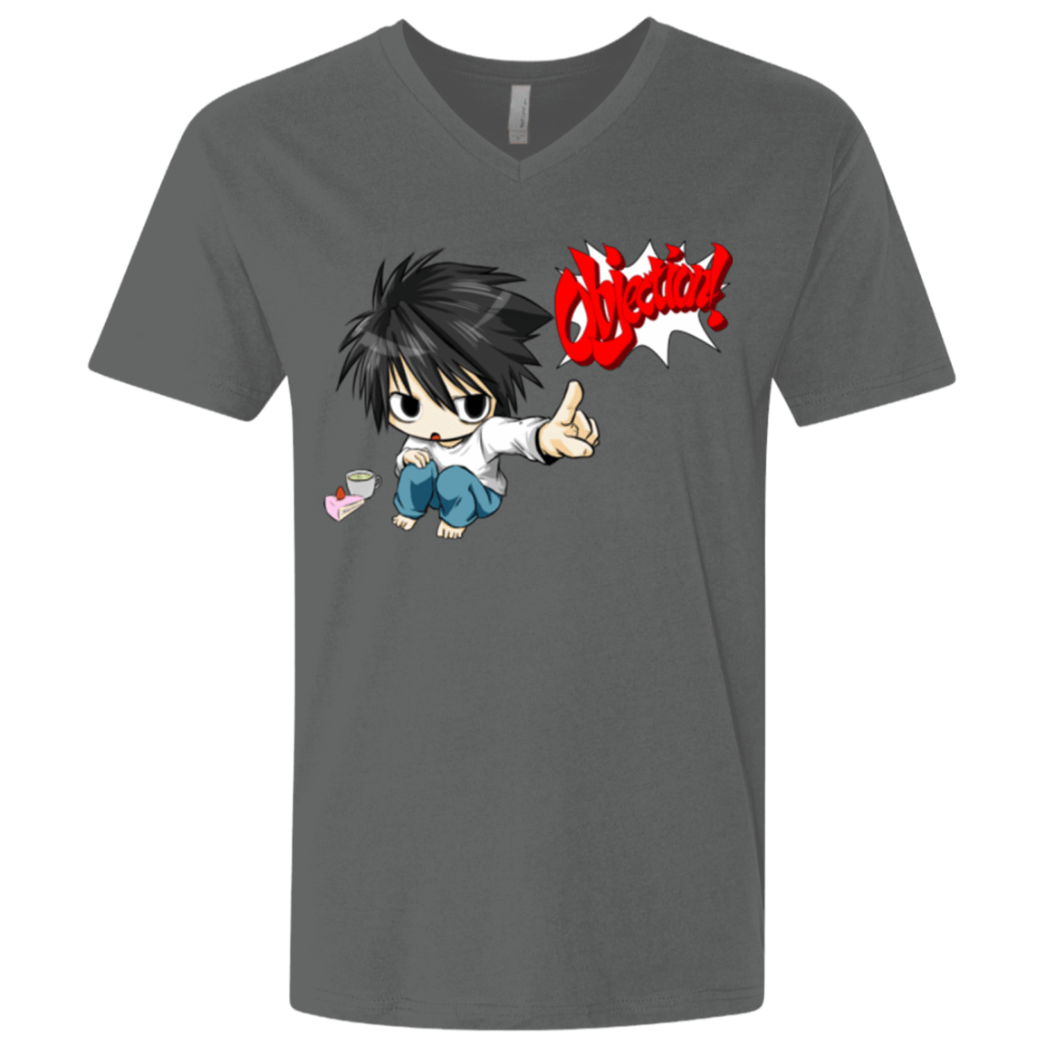 T-Shirts Heavy Metal / X-Small L Objection! Men's Premium V-Neck