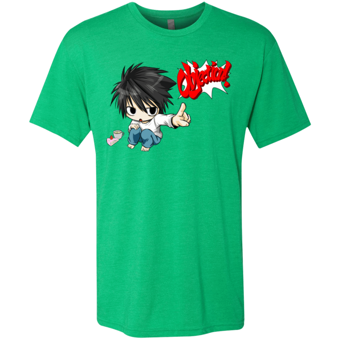 T-Shirts Envy / Small L Objection! Men's Triblend T-Shirt