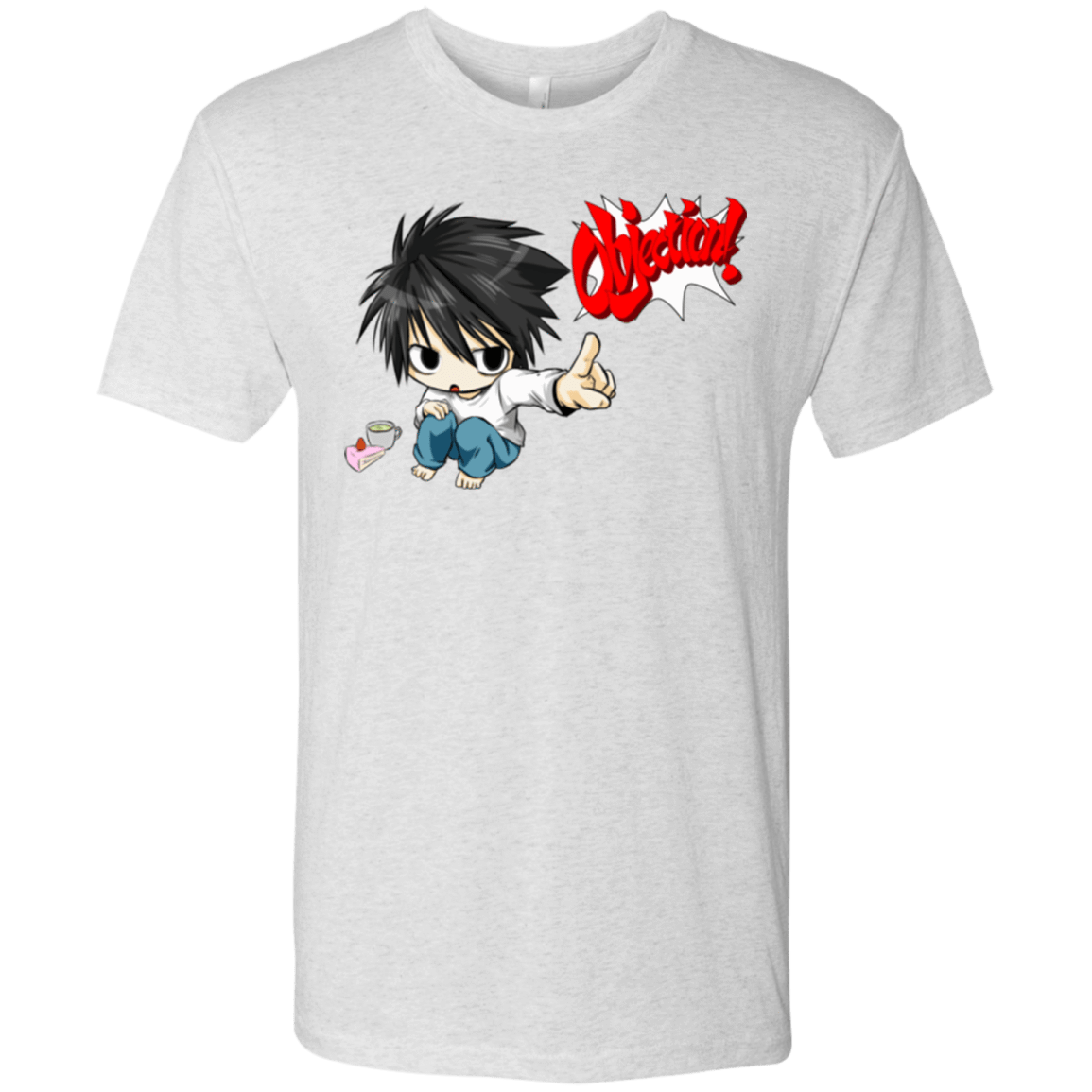 T-Shirts Heather White / Small L Objection! Men's Triblend T-Shirt