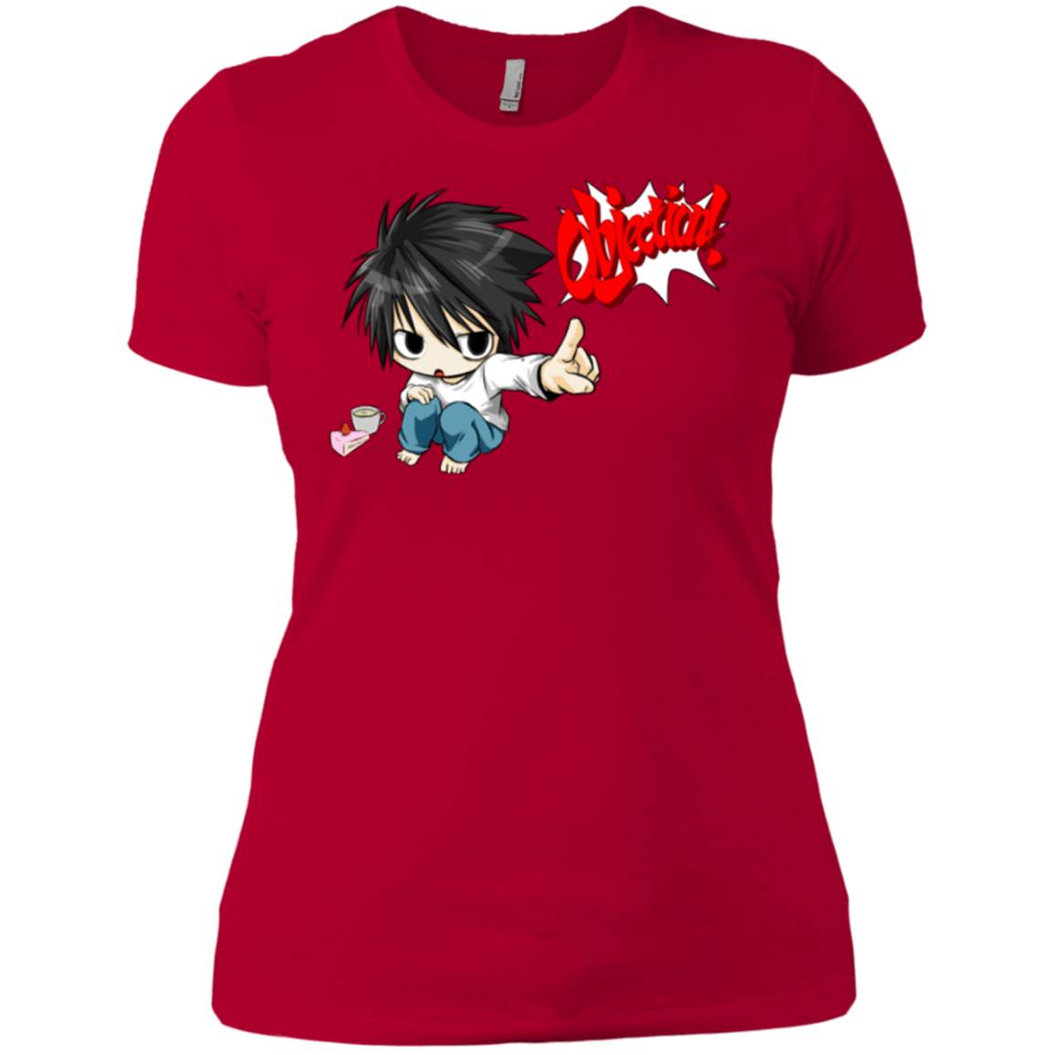 T-Shirts Red / X-Small L Objection! Women's Premium T-Shirt