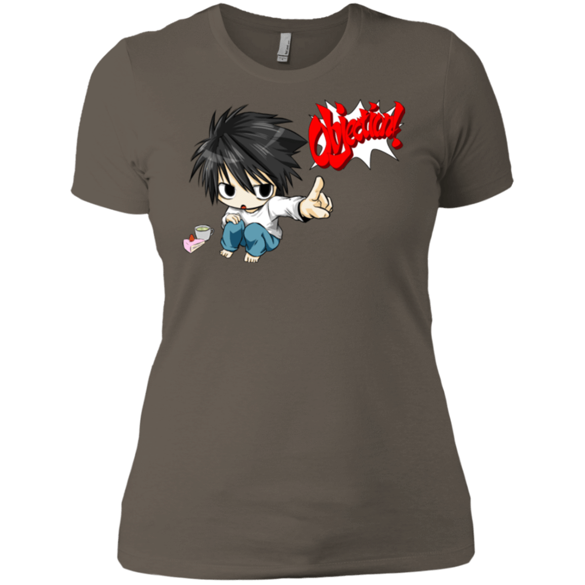 T-Shirts Warm Grey / X-Small L Objection! Women's Premium T-Shirt