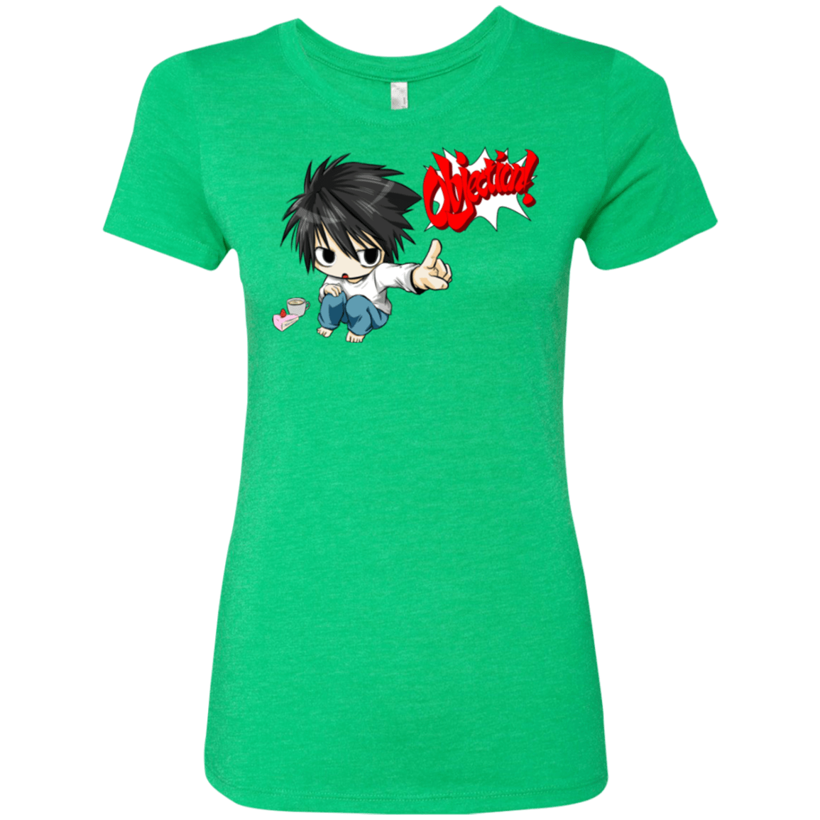 T-Shirts Envy / Small L Objection! Women's Triblend T-Shirt