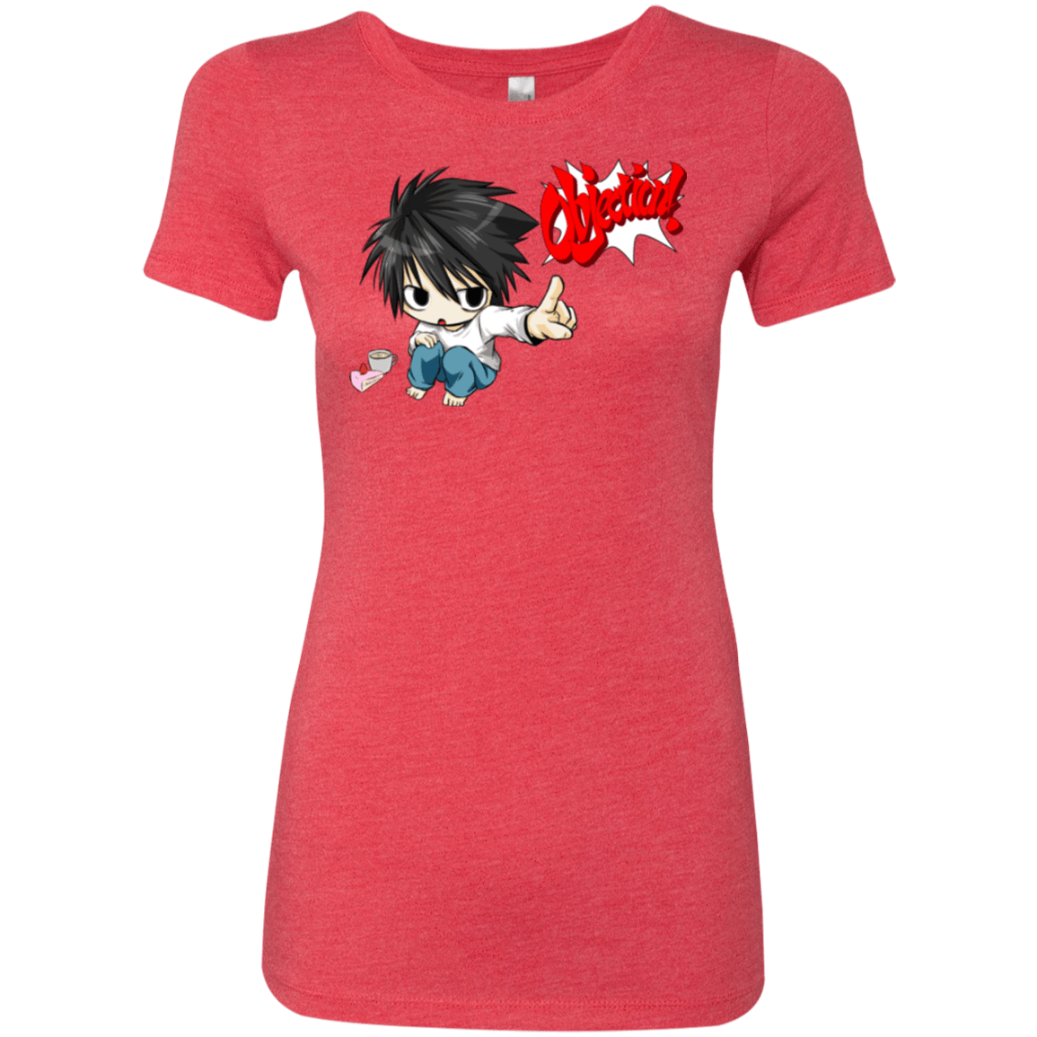 T-Shirts Vintage Red / Small L Objection! Women's Triblend T-Shirt