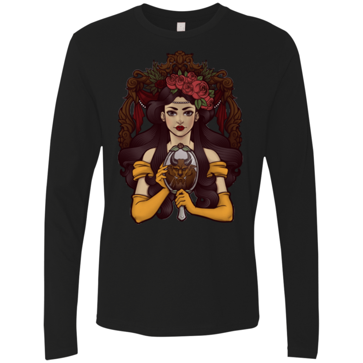 T-Shirts Black / Small La Bete Men's Premium Long Sleeve