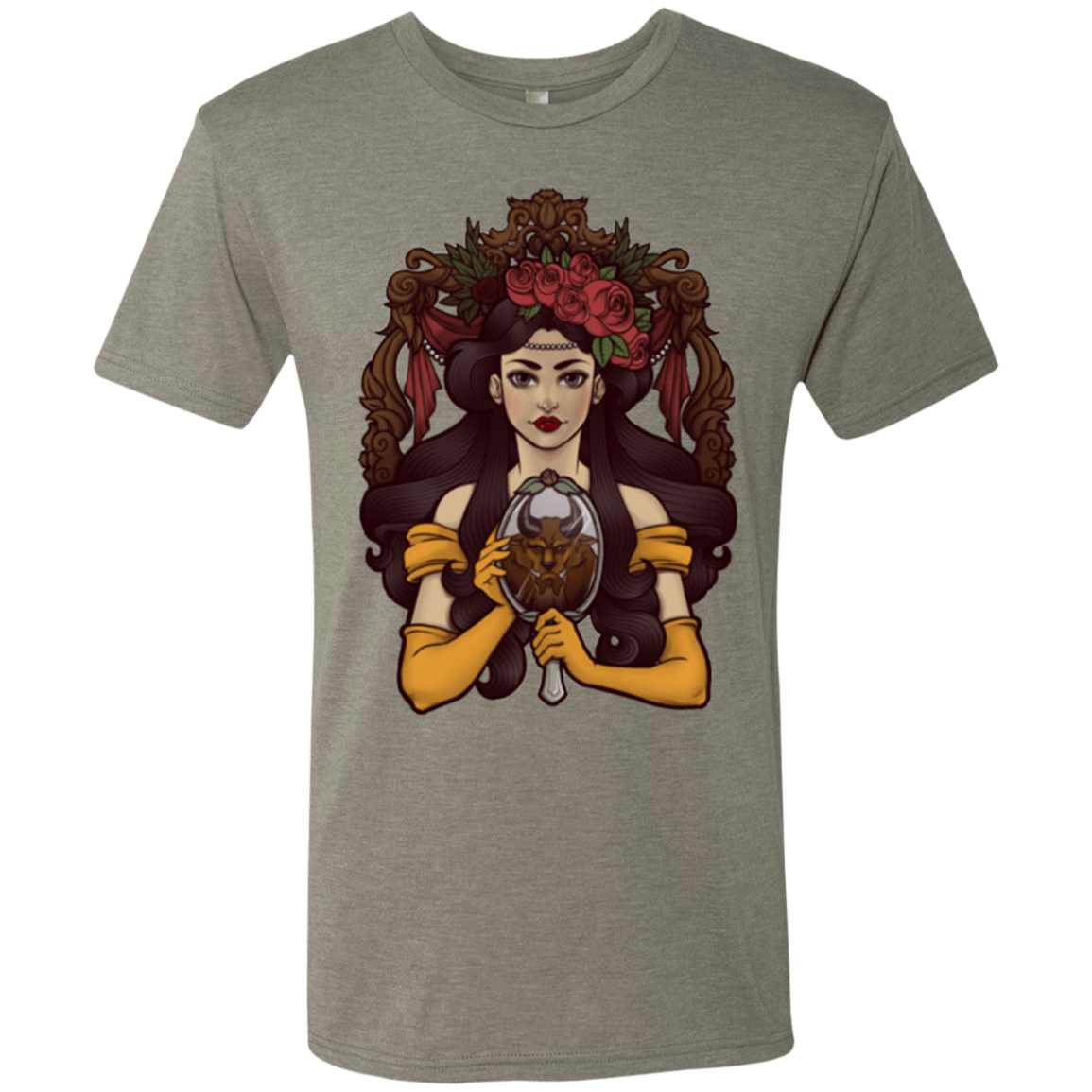 T-Shirts Venetian Grey / Small La Bete Men's Triblend T-Shirt