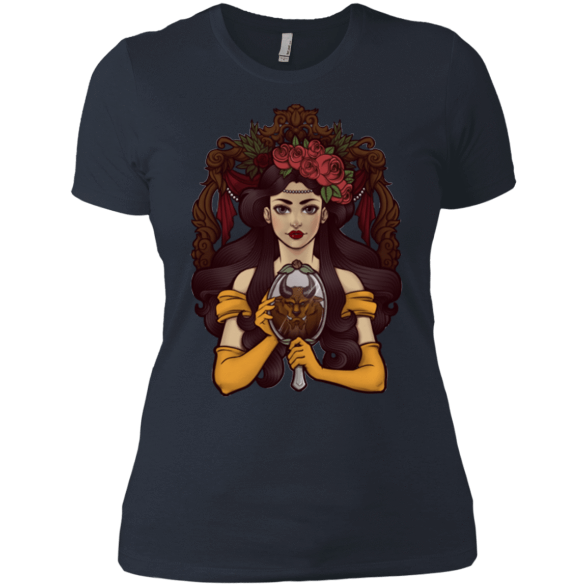 T-Shirts Indigo / X-Small La Bete Women's Premium T-Shirt