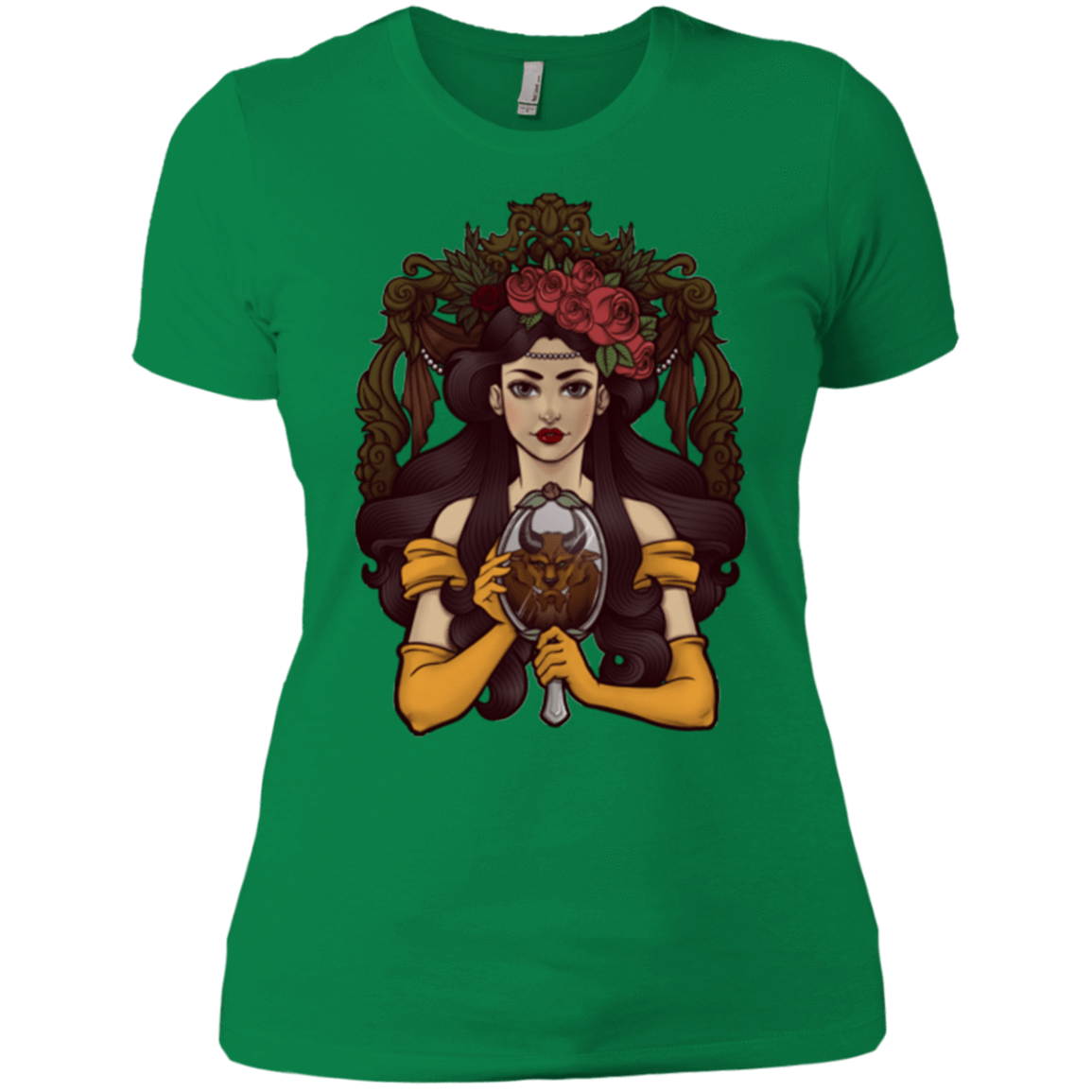 T-Shirts Kelly Green / X-Small La Bete Women's Premium T-Shirt