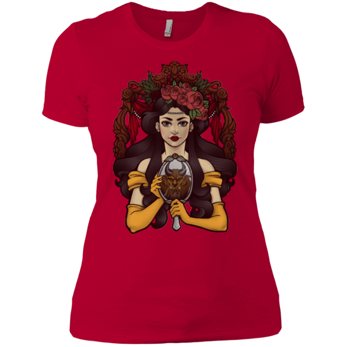 T-Shirts Red / X-Small La Bete Women's Premium T-Shirt
