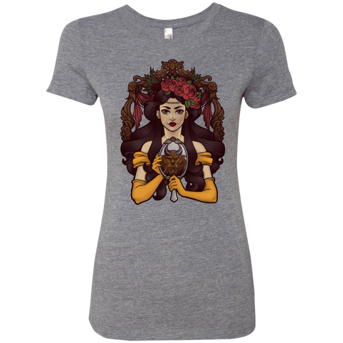 T-Shirts Premium Heather / Small La Bete Women's Triblend T-Shirt