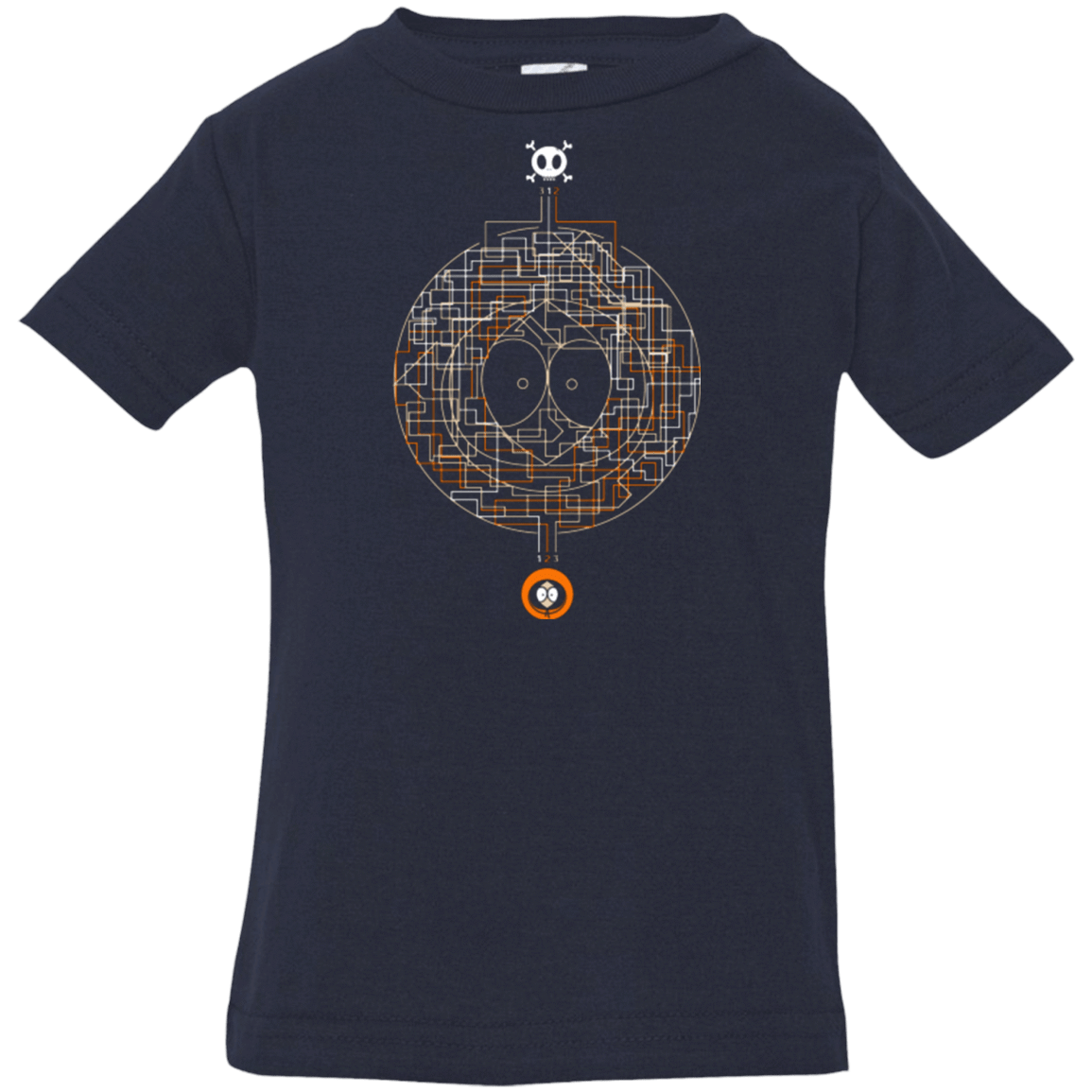 T-Shirts Navy / 6 Months LABYRINTH OF DEATH Infant Premium T-Shirt