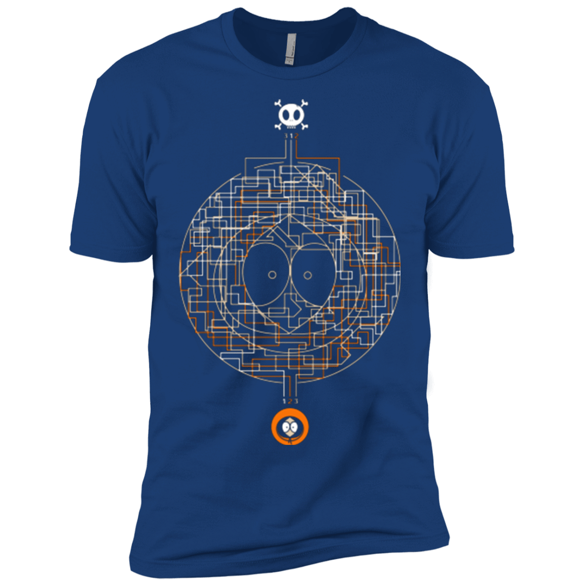 T-Shirts Royal / X-Small LABYRINTH OF DEATH Men's Premium T-Shirt