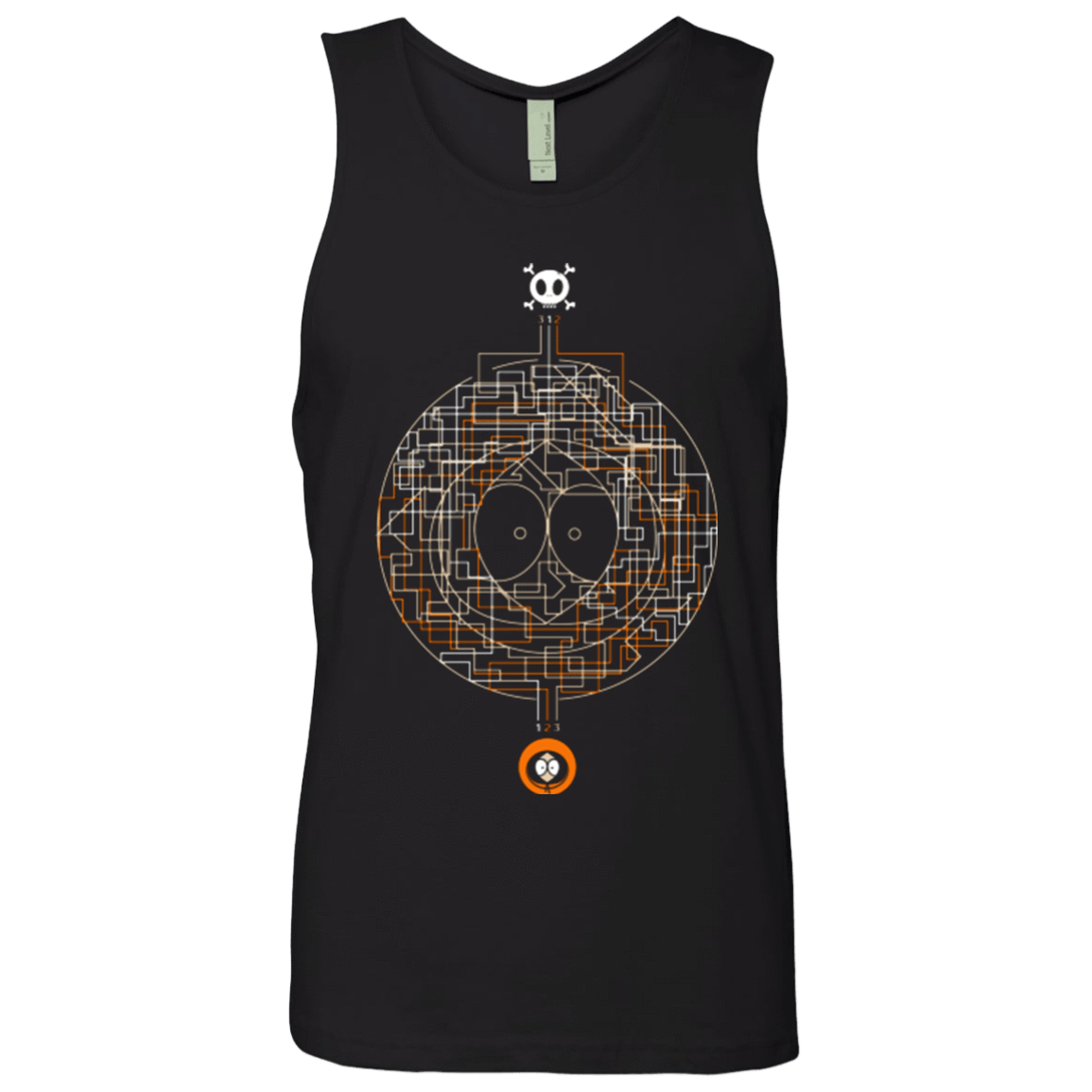 T-Shirts Black / Small LABYRINTH OF DEATH Men's Premium Tank Top