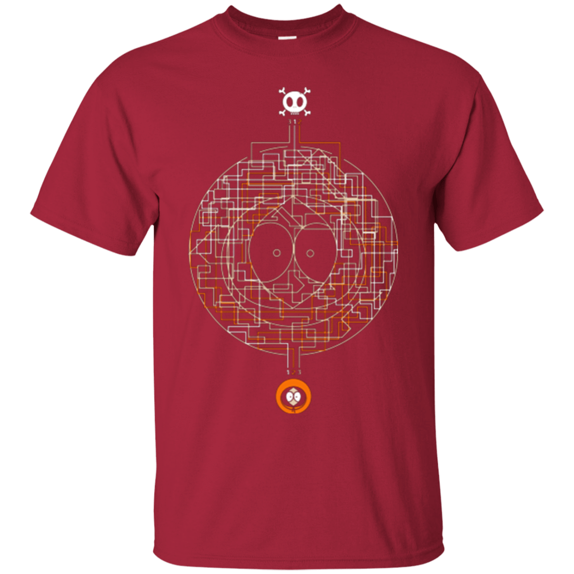 T-Shirts Cardinal / Small LABYRINTH OF DEATH T-Shirt