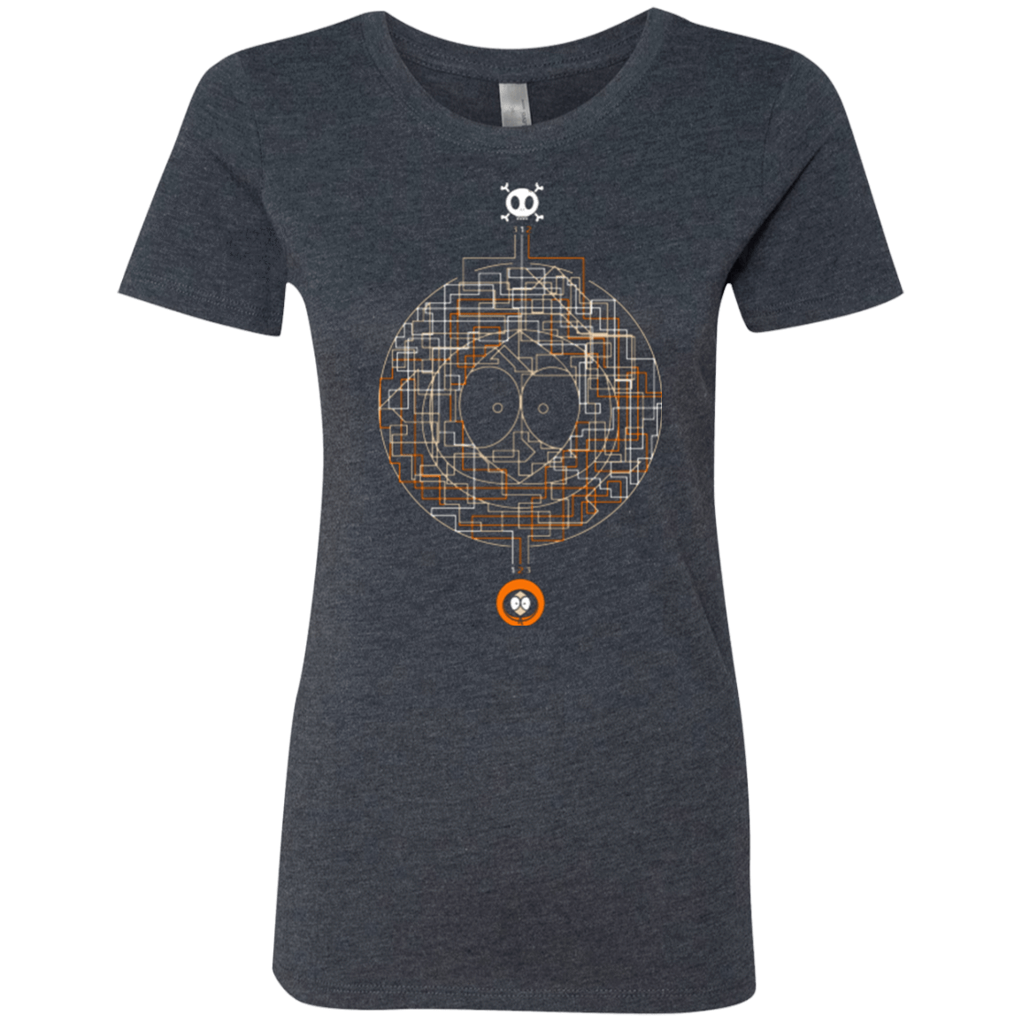 T-Shirts Vintage Navy / Small LABYRINTH OF DEATH Women's Triblend T-Shirt