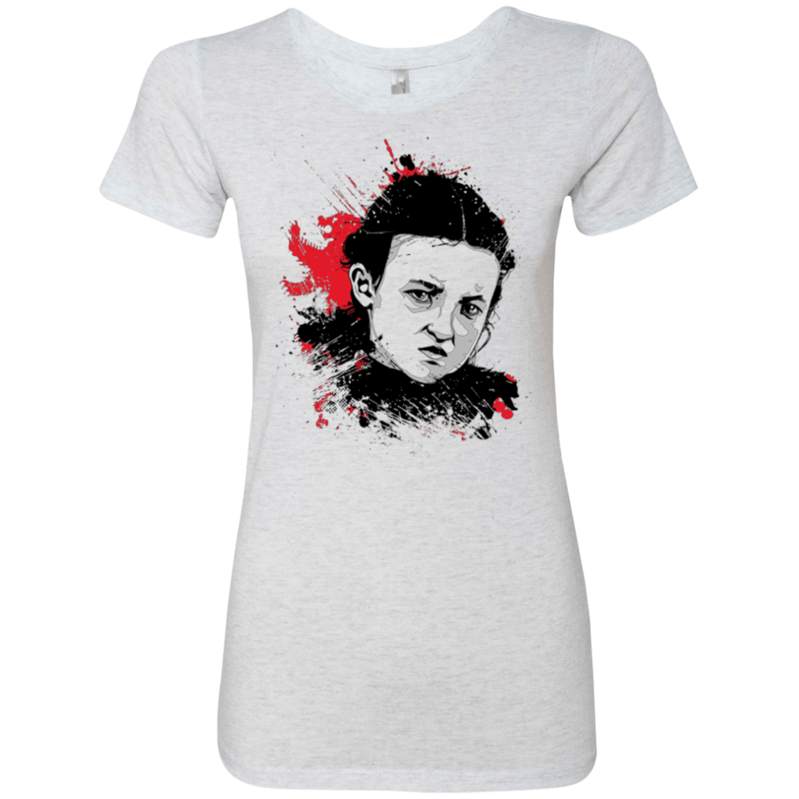 T-Shirts Heather White / Small LADY MORMONT Women's Triblend T-Shirt