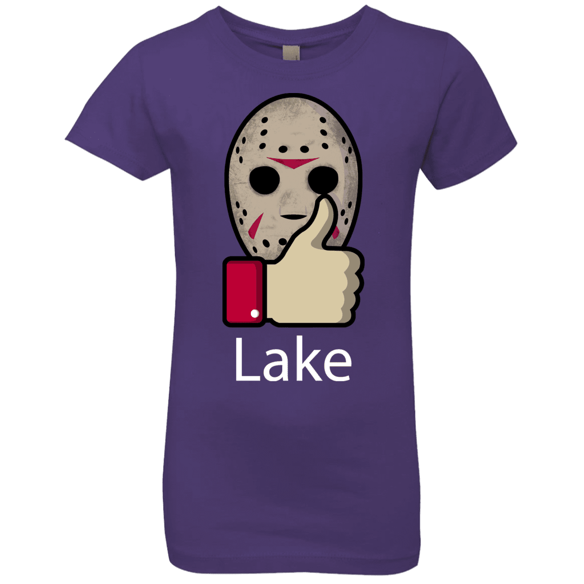 T-Shirts Purple Rush / YXS Lake Girls Premium T-Shirt