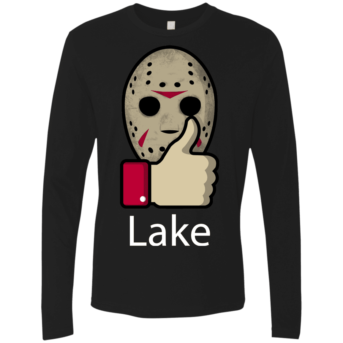 T-Shirts Black / S Lake Men's Premium Long Sleeve