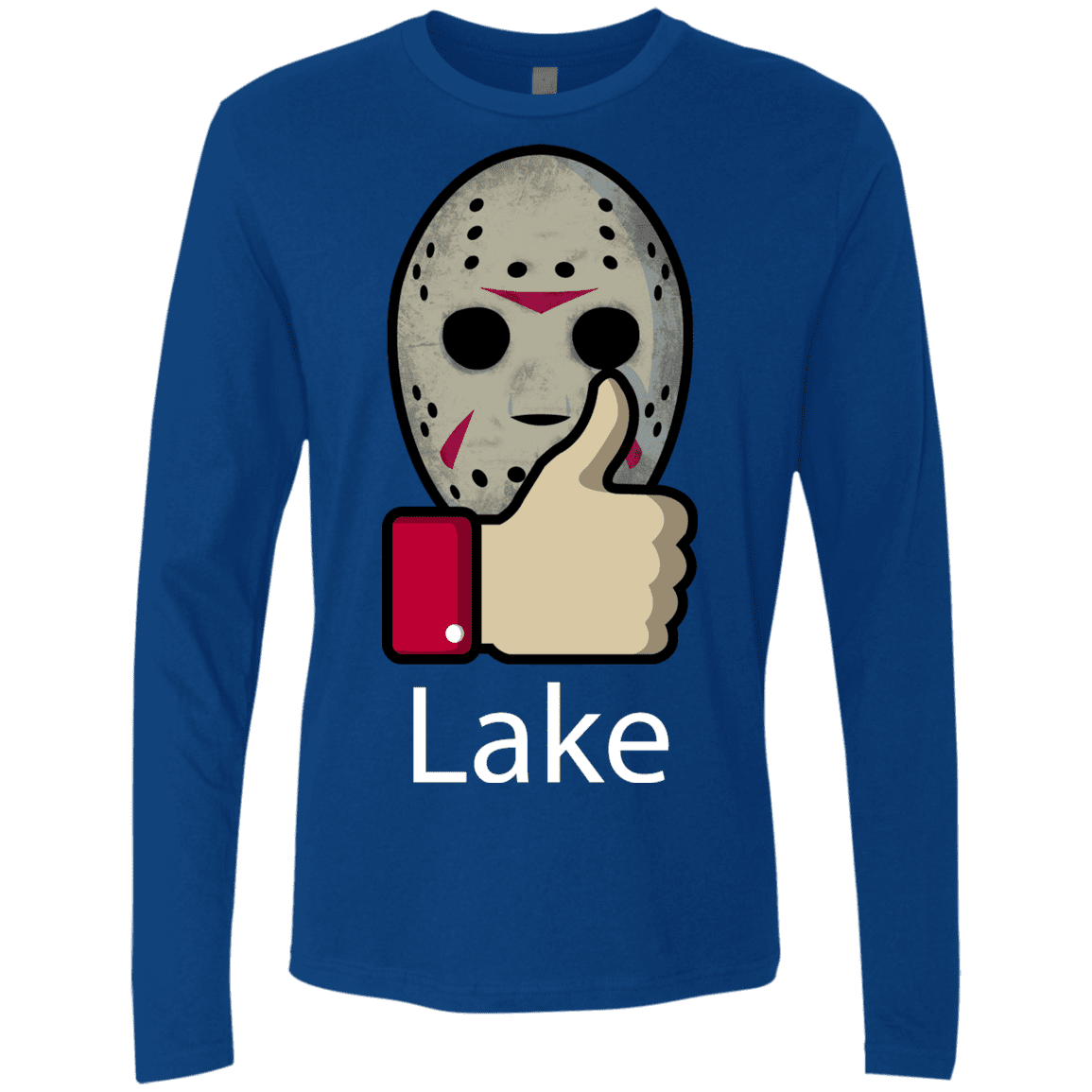 T-Shirts Royal / S Lake Men's Premium Long Sleeve