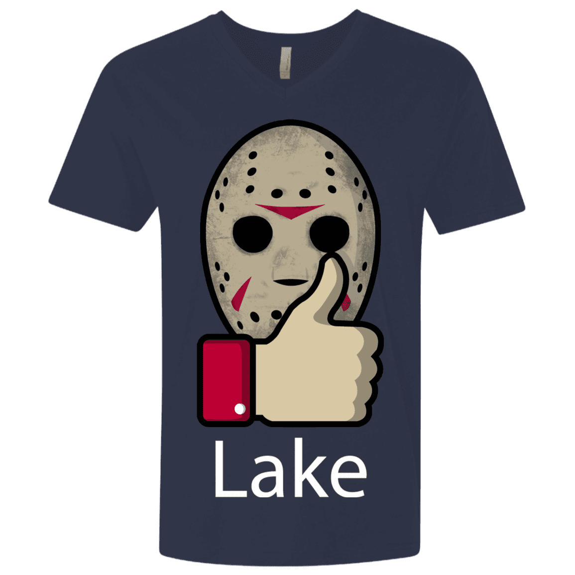 T-Shirts Midnight Navy / X-Small Lake Men's Premium V-Neck