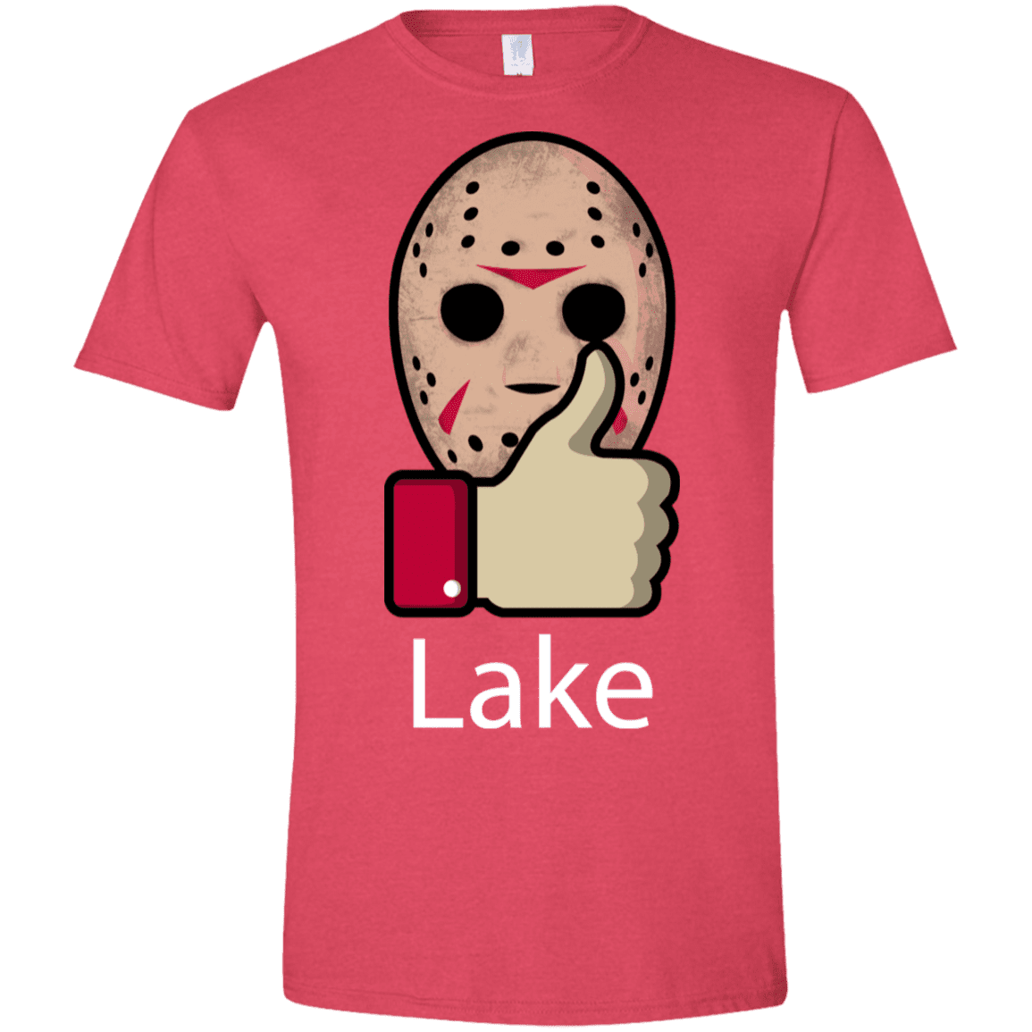 T-Shirts Heather Red / S Lake Men's Semi-Fitted Softstyle