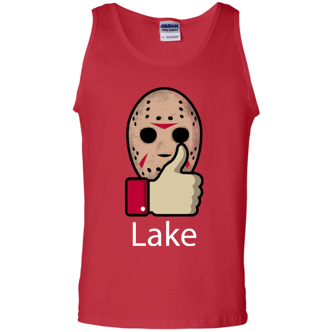 T-Shirts Red / S Lake Men's Tank Top