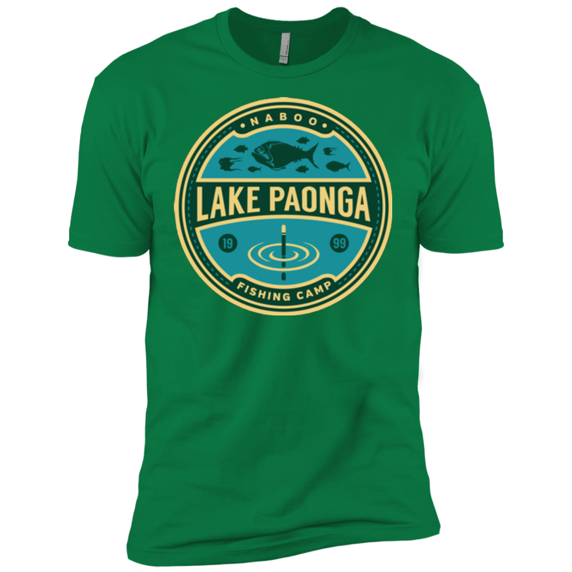 T-Shirts Kelly Green / X-Small Lake Paonga Fishing Camp Men's Premium T-Shirt