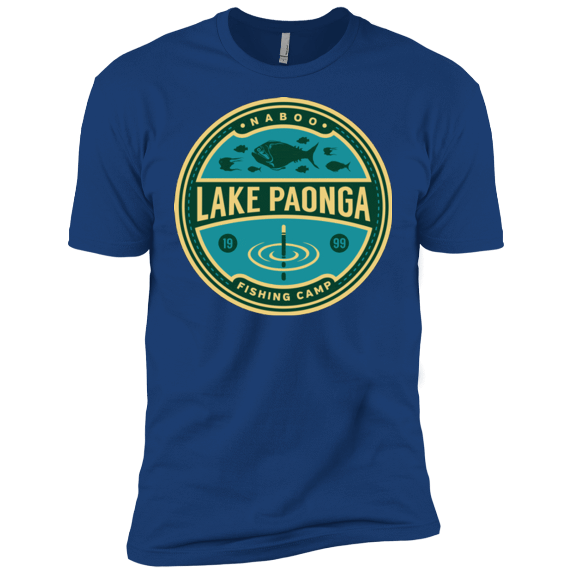 T-Shirts Royal / X-Small Lake Paonga Fishing Camp Men's Premium T-Shirt