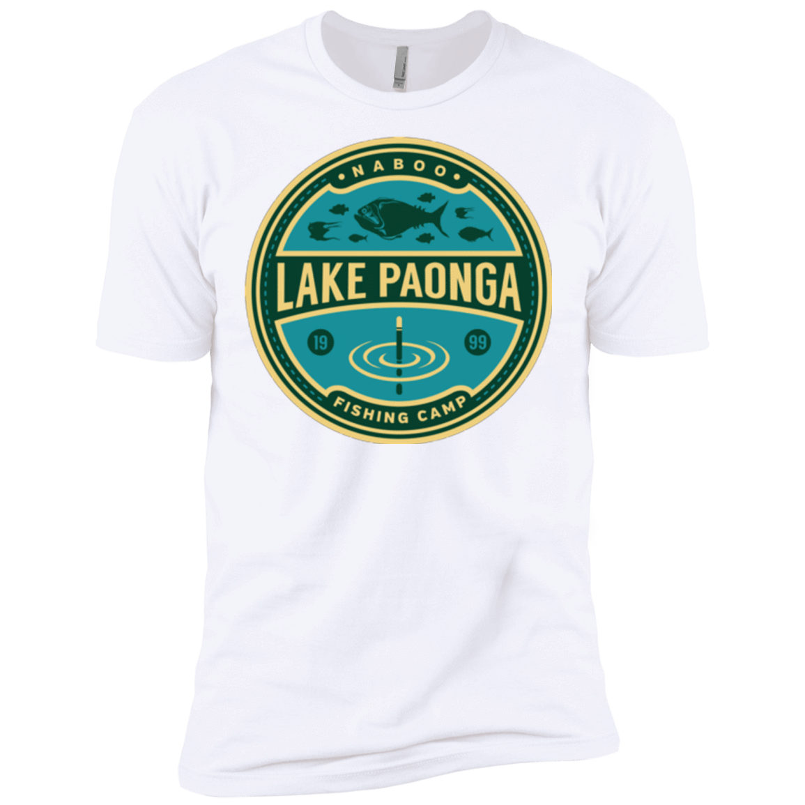 T-Shirts White / X-Small Lake Paonga Fishing Camp Men's Premium T-Shirt
