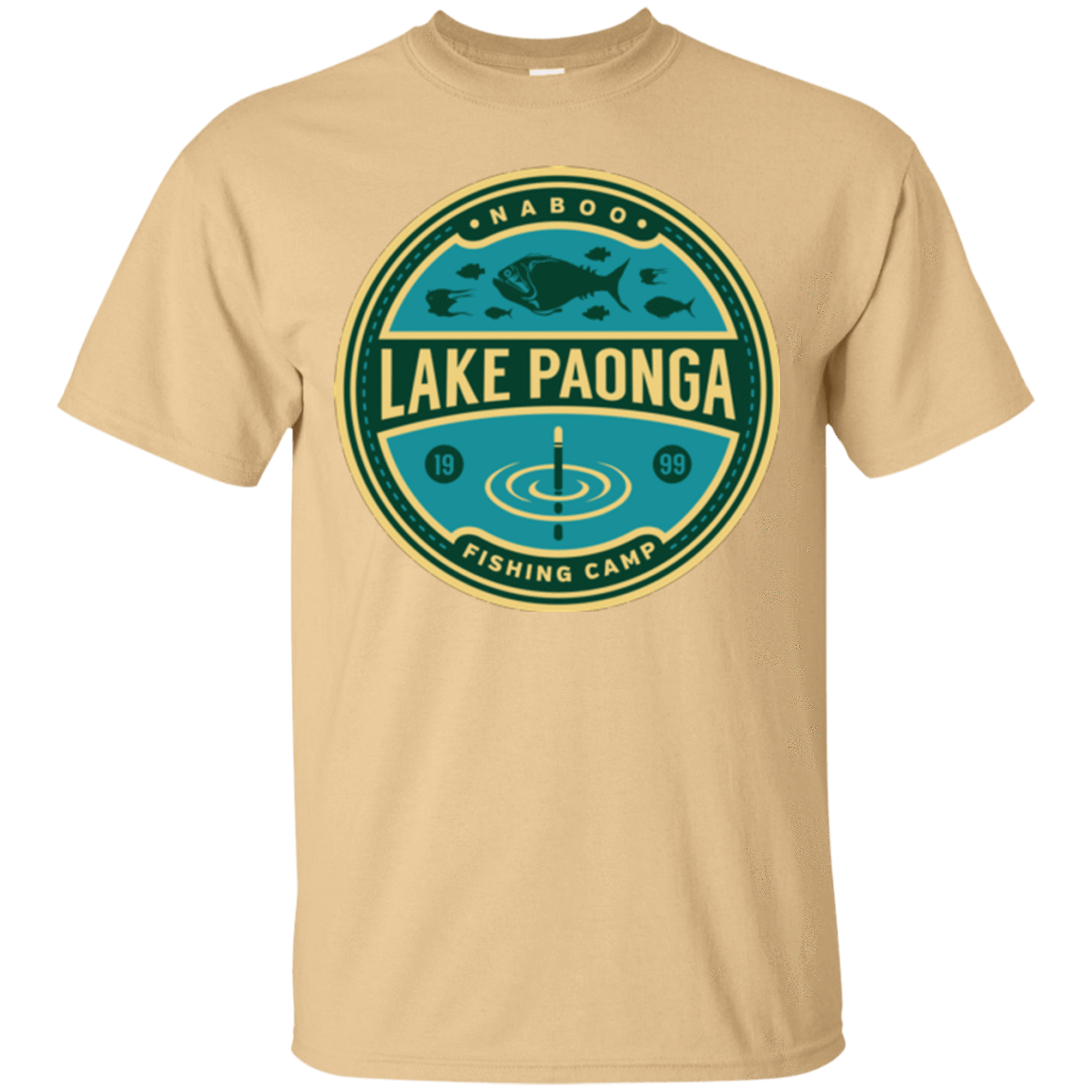 T-Shirts Vegas Gold / Small Lake Paonga Fishing Camp T-Shirt
