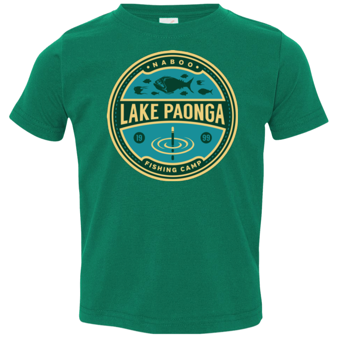 T-Shirts Kelly / 2T Lake Paonga Fishing Camp Toddler Premium T-Shirt