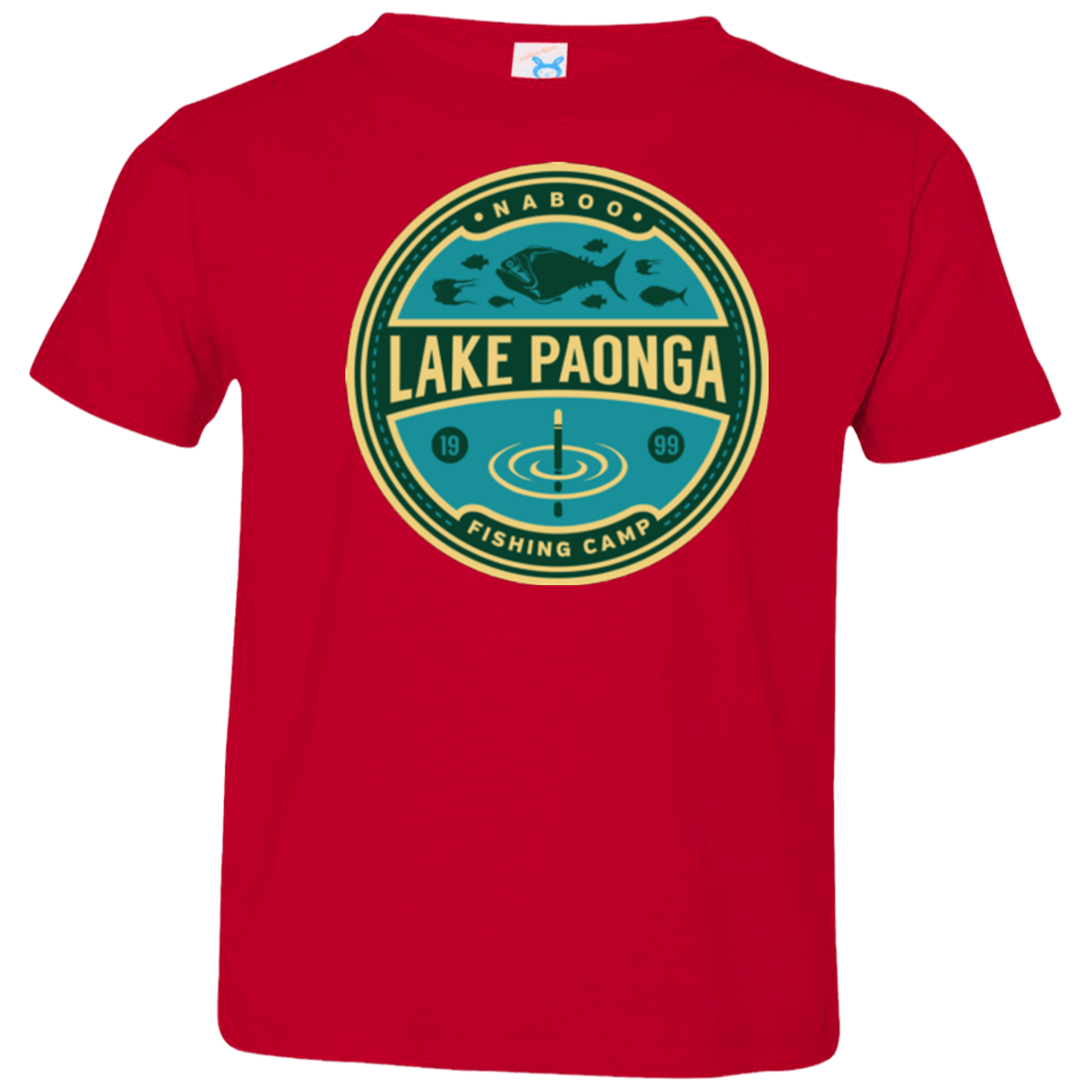 T-Shirts Red / 2T Lake Paonga Fishing Camp Toddler Premium T-Shirt
