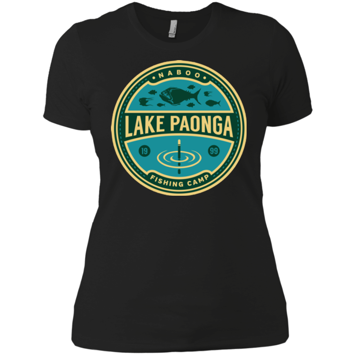 T-Shirts Black / X-Small Lake Paonga Fishing Camp Women's Premium T-Shirt