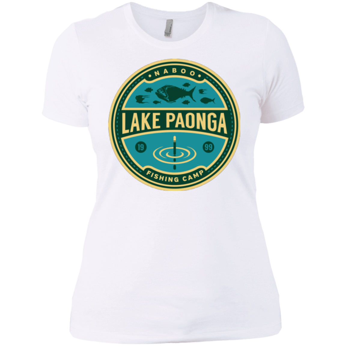 T-Shirts White / X-Small Lake Paonga Fishing Camp Women's Premium T-Shirt