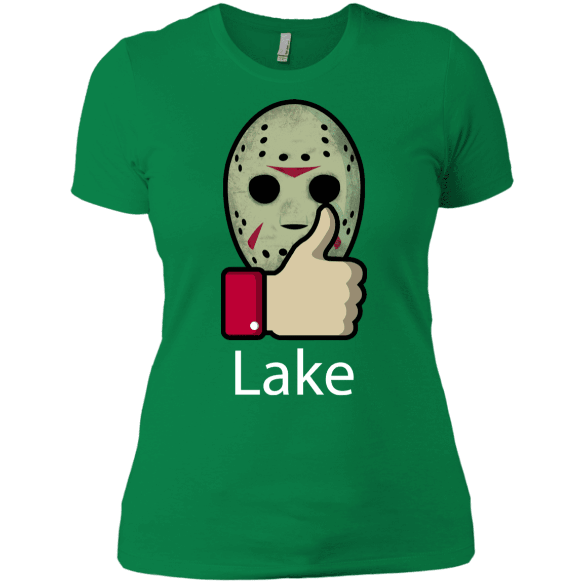T-Shirts Kelly Green / X-Small Lake Women's Premium T-Shirt
