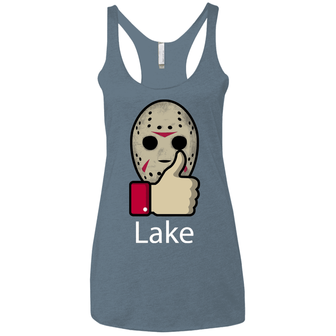 T-Shirts Indigo / X-Small Lake Women's Triblend Racerback Tank
