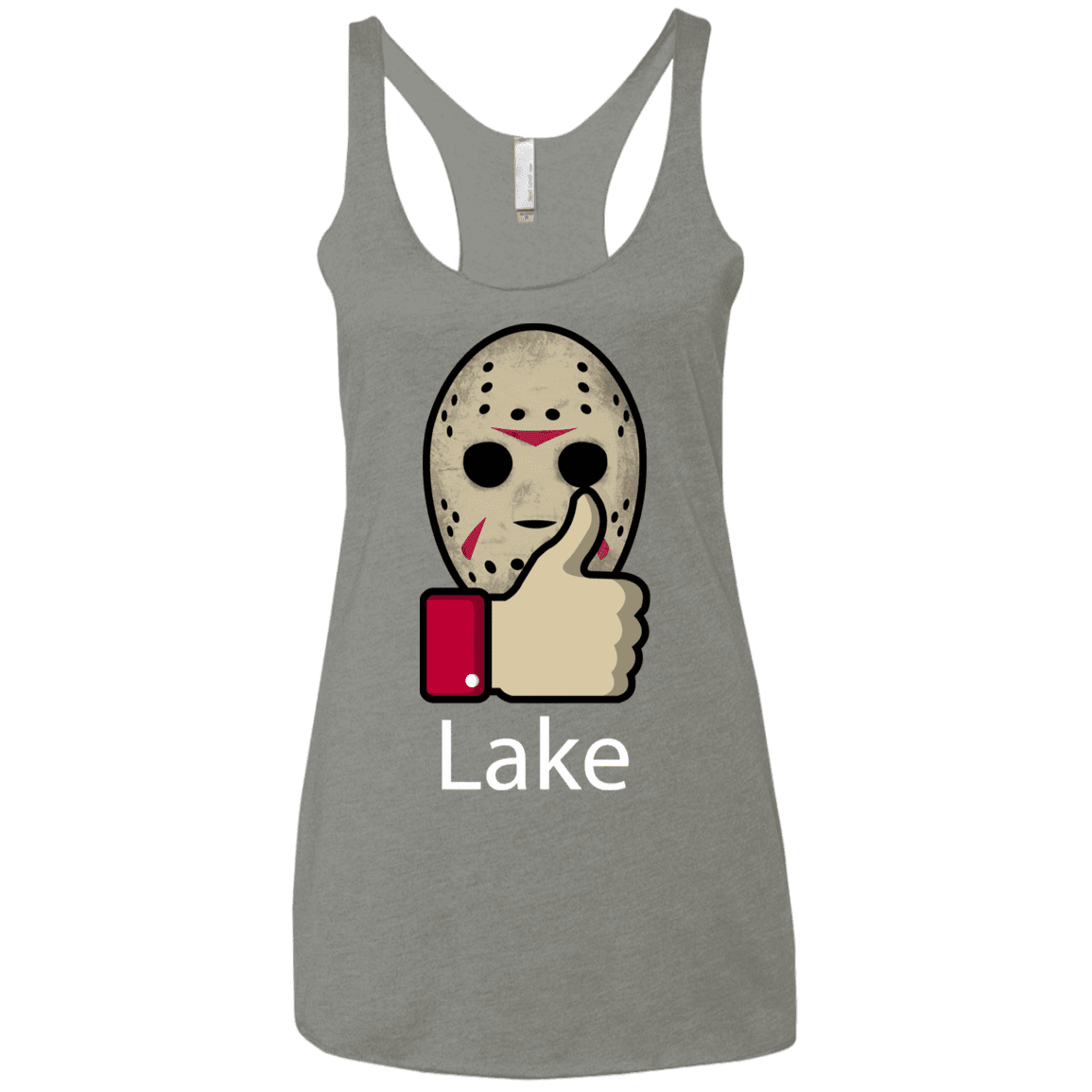 T-Shirts Venetian Grey / X-Small Lake Women's Triblend Racerback Tank