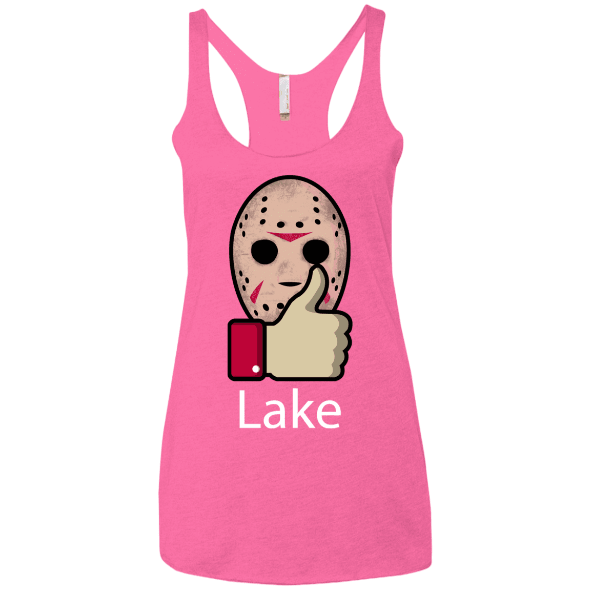T-Shirts Vintage Pink / X-Small Lake Women's Triblend Racerback Tank