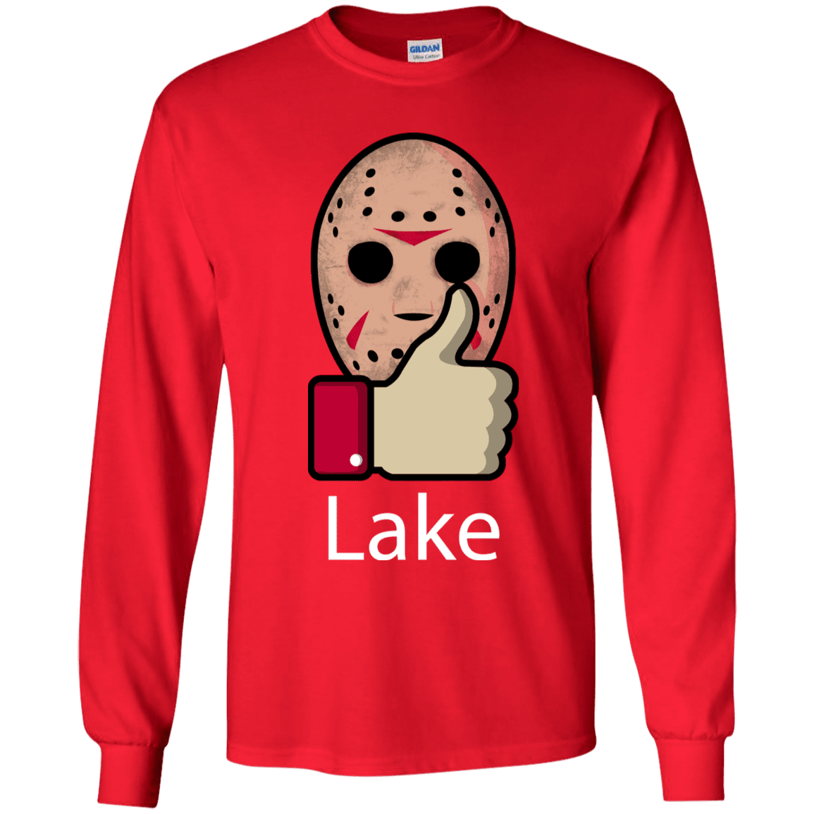 T-Shirts Red / YS Lake Youth Long Sleeve T-Shirt