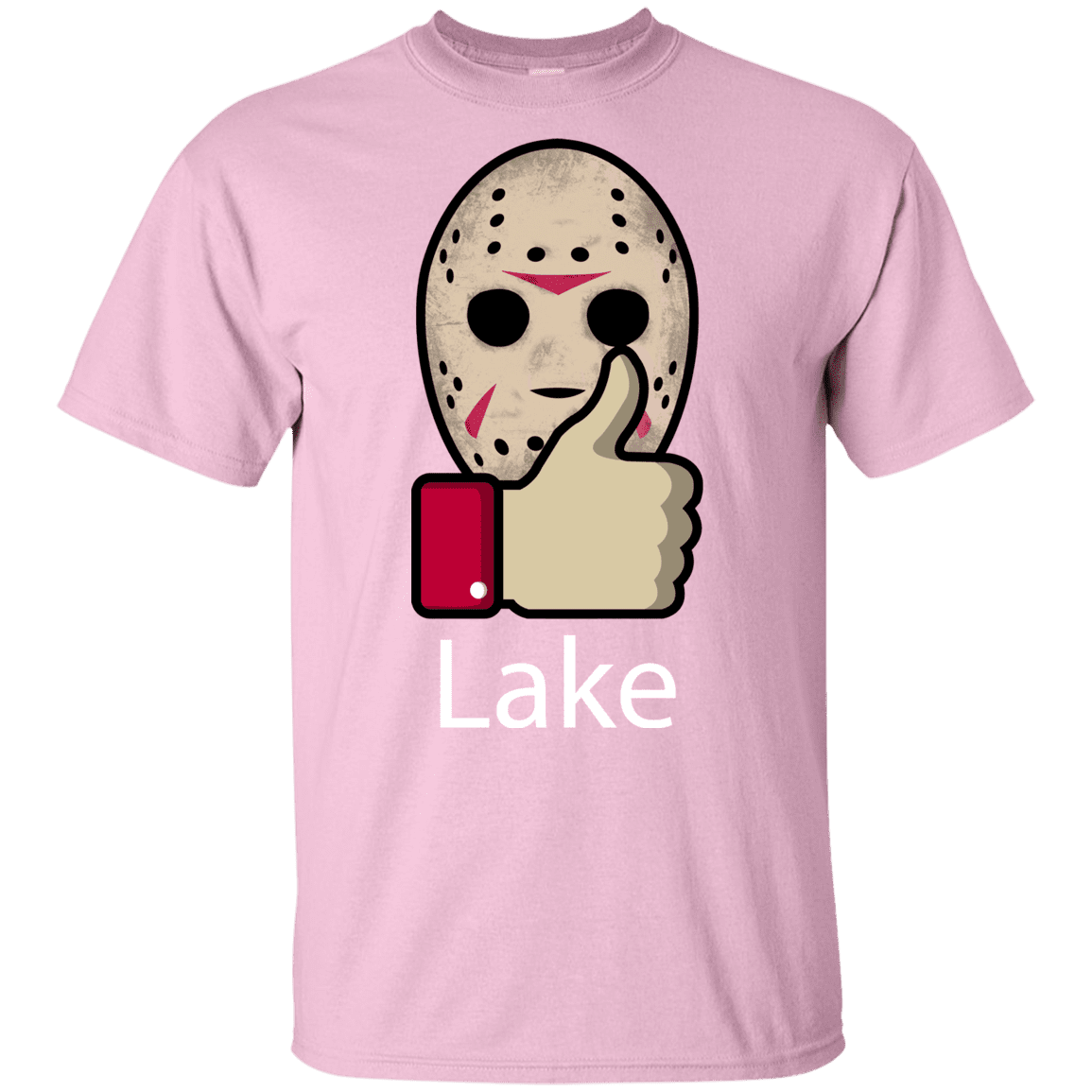 T-Shirts Light Pink / YXS Lake Youth T-Shirt