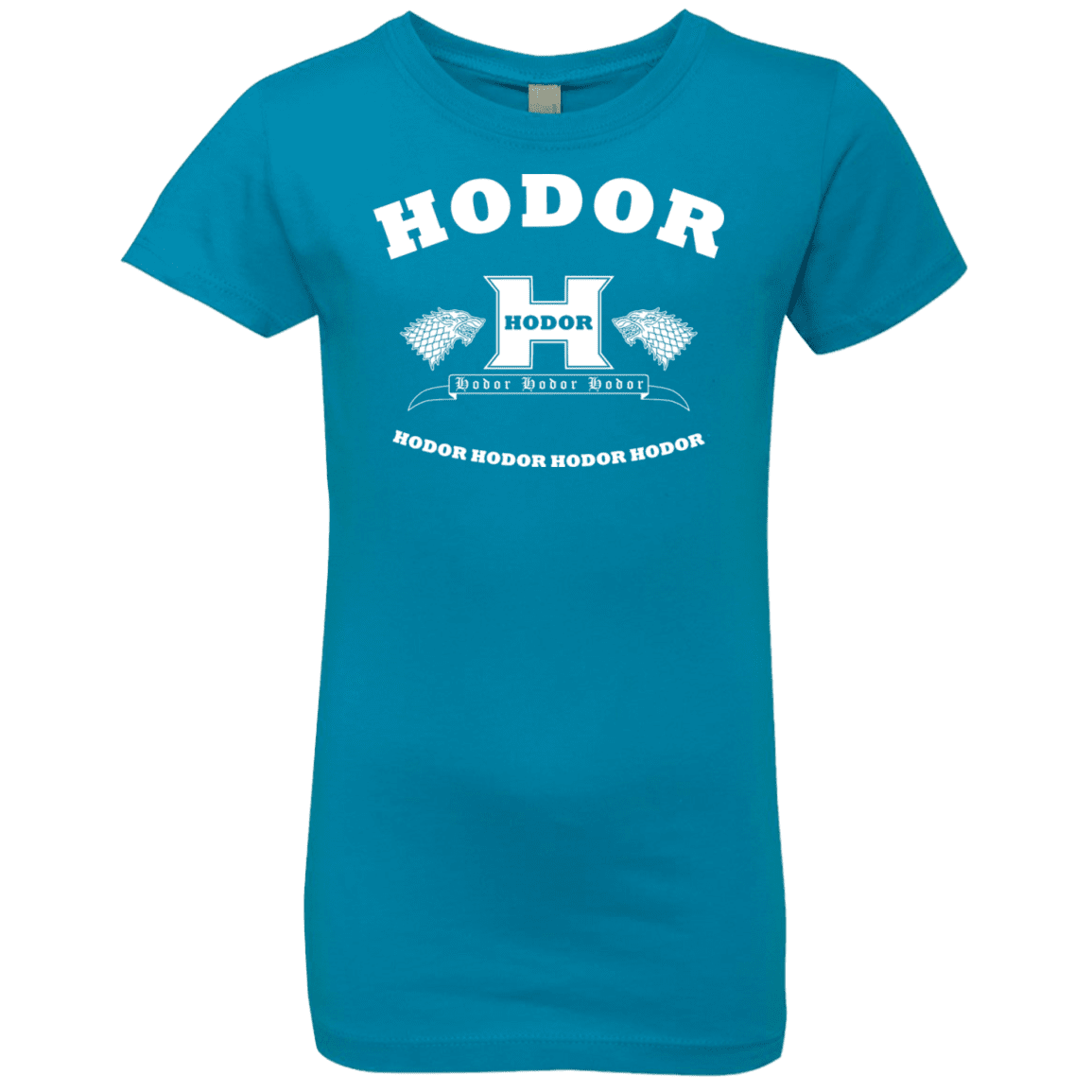 T-Shirts Turquoise / YXS Language Academy Girls Premium T-Shirt