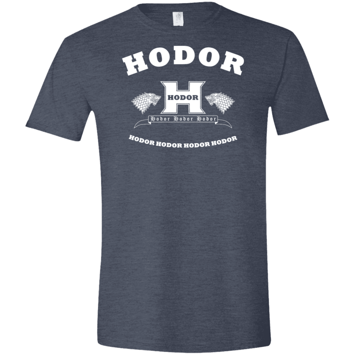 T-Shirts Heather Navy / S Language Academy Men's Semi-Fitted Softstyle