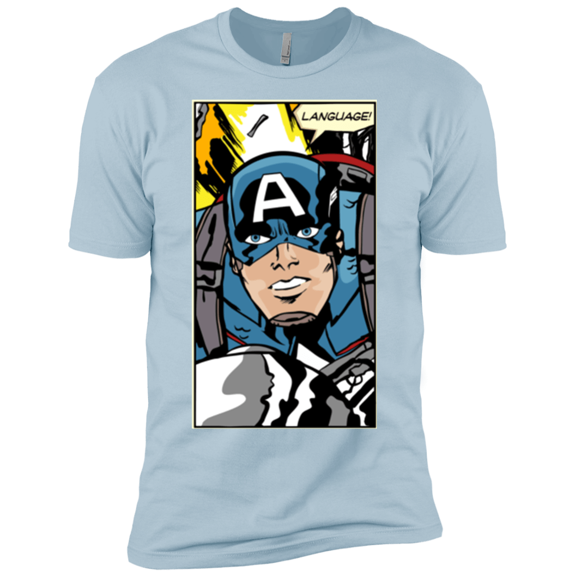 T-Shirts Light Blue / YXS Language Boys Premium T-Shirt