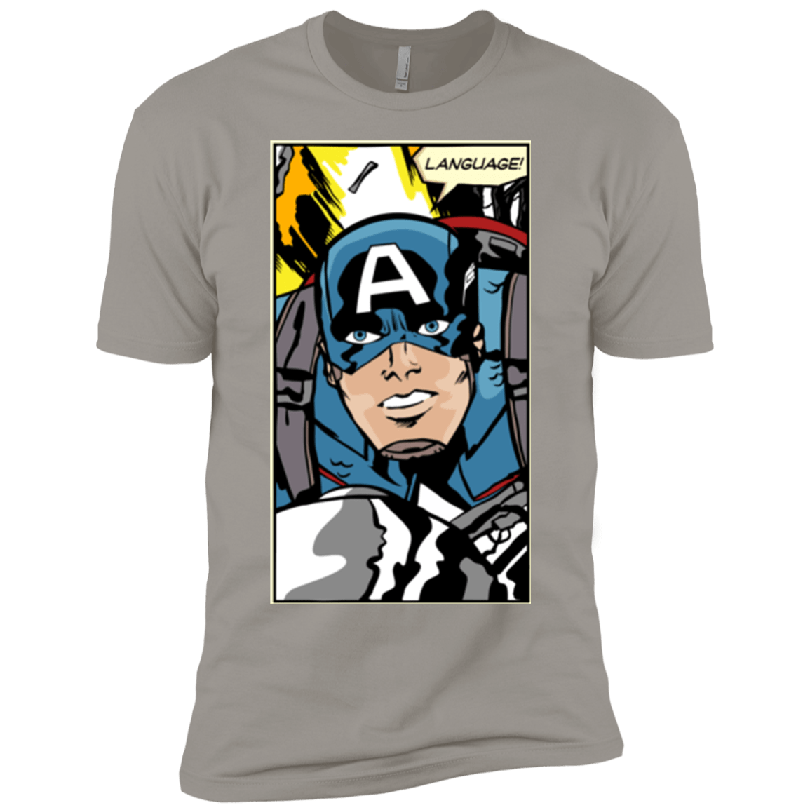 T-Shirts Light Grey / YXS Language Boys Premium T-Shirt