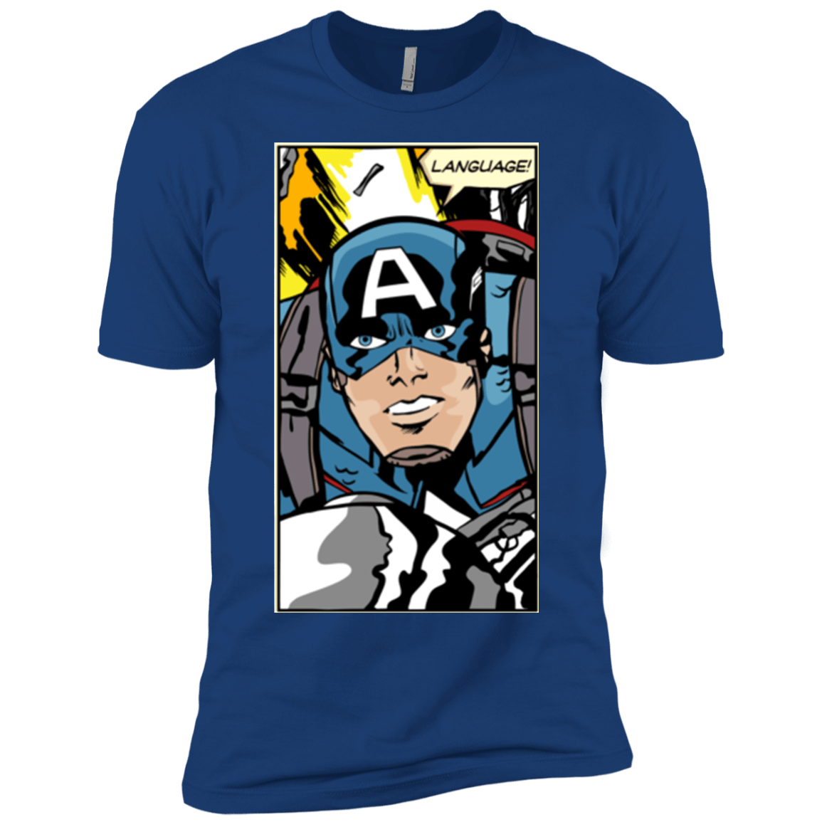 T-Shirts Royal / YXS Language Boys Premium T-Shirt