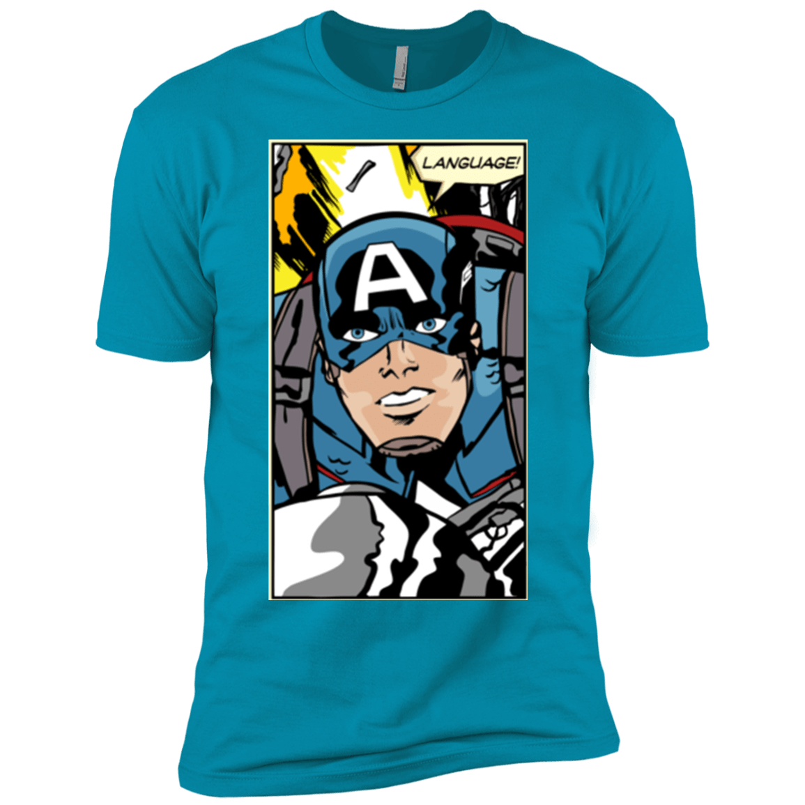 T-Shirts Turquoise / YXS Language Boys Premium T-Shirt