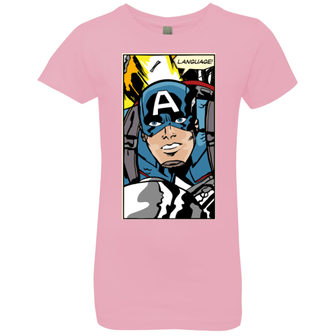 T-Shirts Light Pink / YXS Language Girls Premium T-Shirt