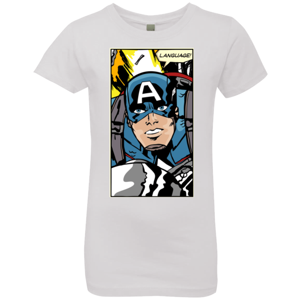 T-Shirts White / YXS Language Girls Premium T-Shirt