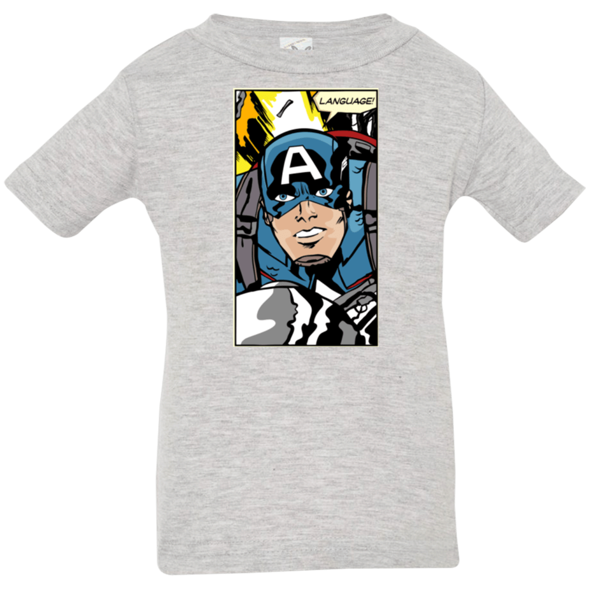 T-Shirts Heather Grey / 6 Months Language Infant Premium T-Shirt
